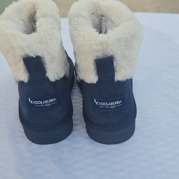 Koolaburra By Ugg Women's Navy and Cream Fur-Lined Boots - Picture 3 of 10
